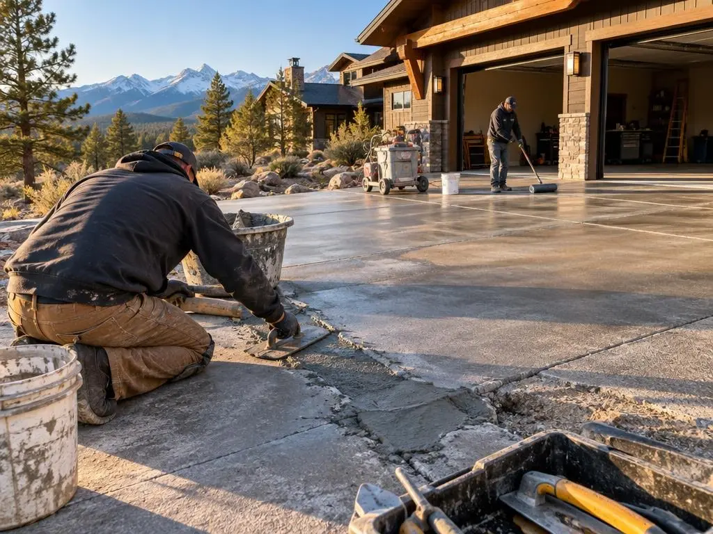 Concrete Crack & Floor Repair in Bend, OR