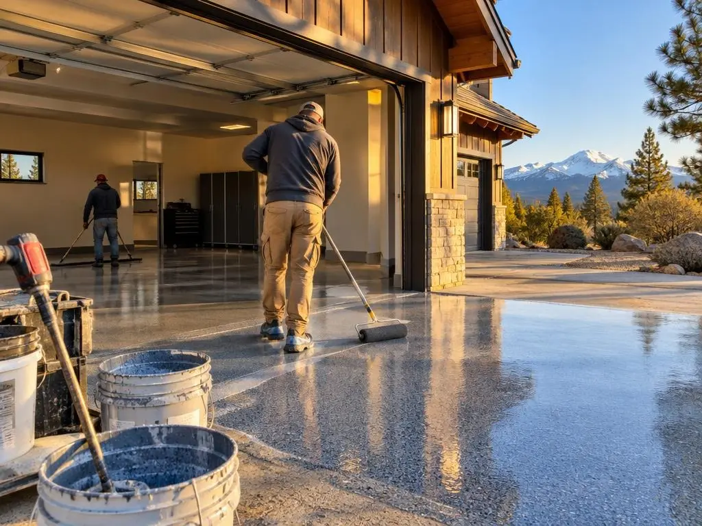 Polyaspartic Floor Coating in Bend, OR